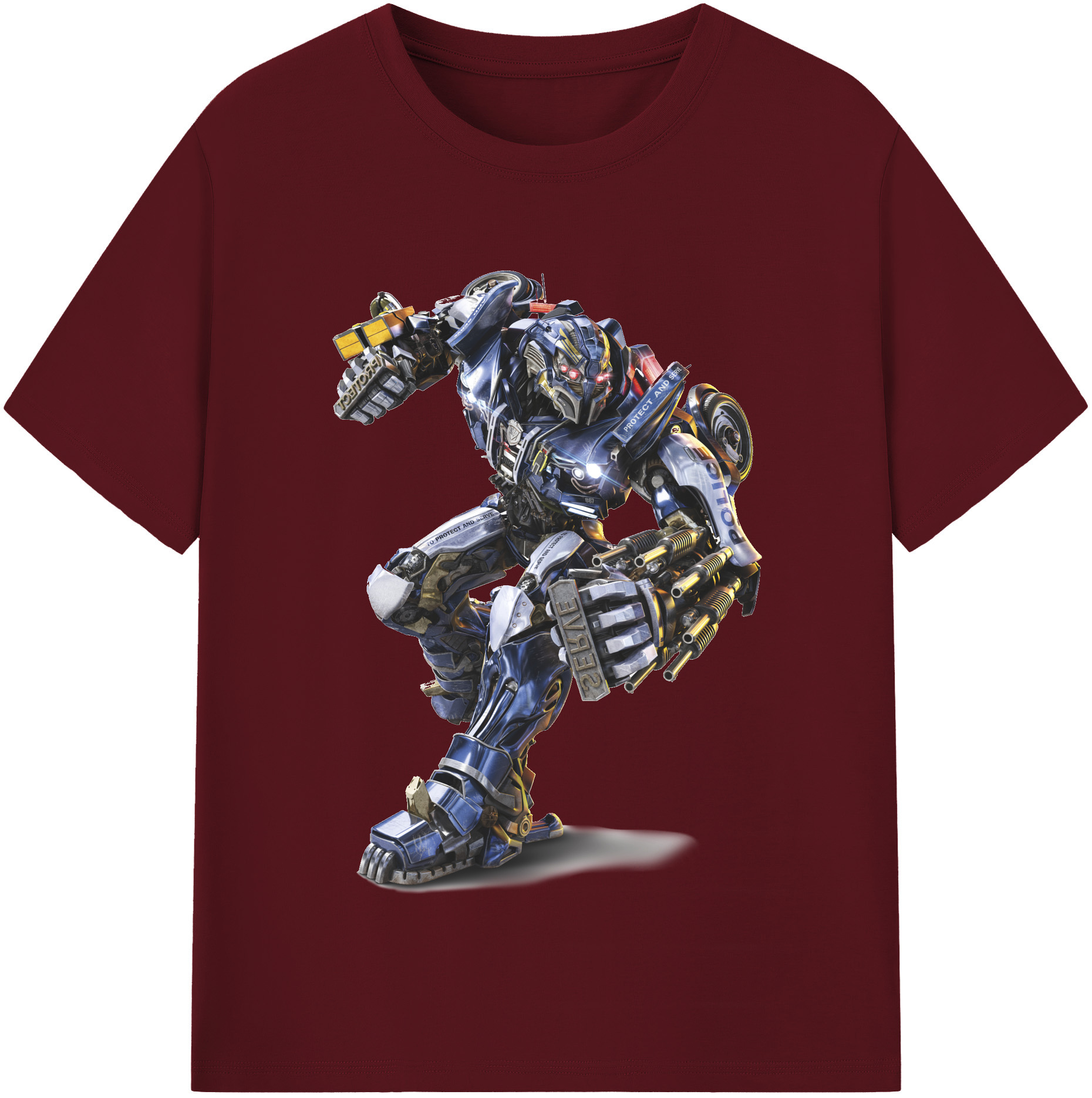 （画像用）  綿100％半袖Tシャツ（フロントプリント）
